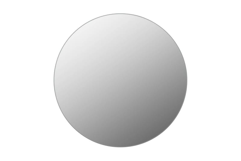 Vægspejl 60 Cm Rundt Glas - Sølv - Boligtilbehør - Spejle - Vægspejl