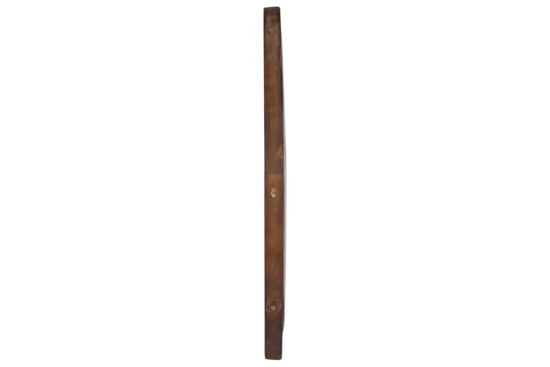 Vægspejl 60 cm Teak Rund - Boligtilbehør - Spejle - Vægspejl