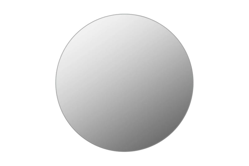 Vægspejl 70 Cm Rundt Glas - Sølv - Boligtilbehør - Spejle - Vægspejl