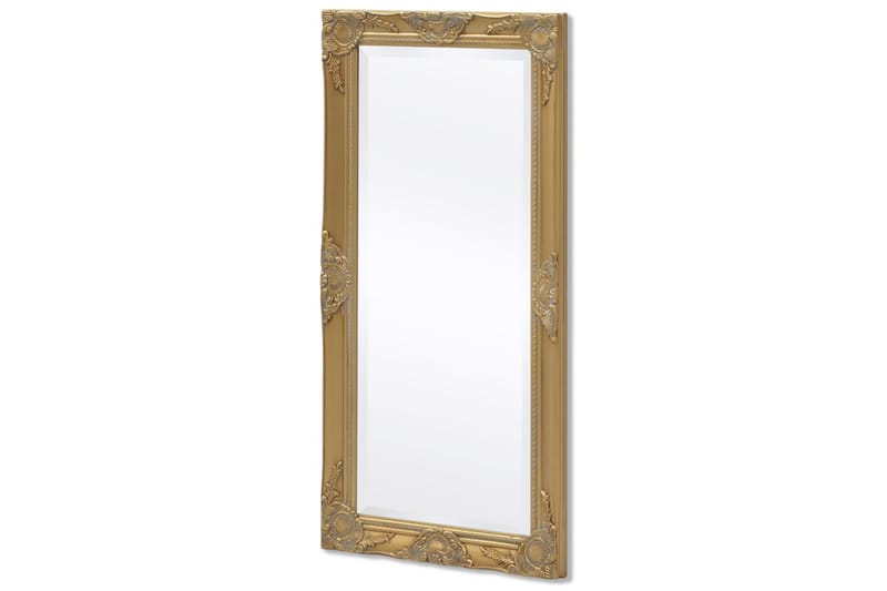 Vægspejl Barok-Stil 100 X 50 Cm Guld - Guld - Boligtilbehør - Spejle - Vægspejl