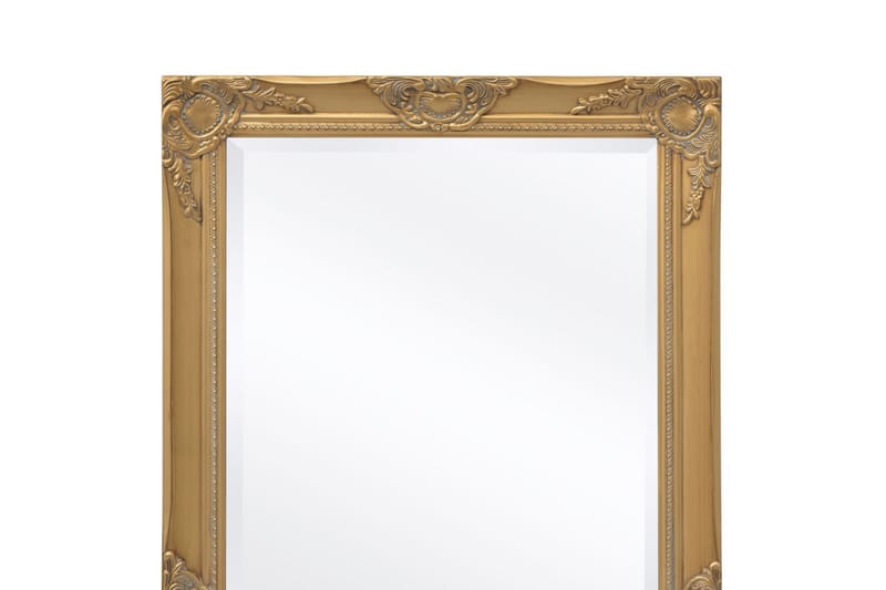 Vægspejl Barok-Stil 100 X 50 Cm Guld - Guld - Boligtilbehør - Spejle - Vægspejl