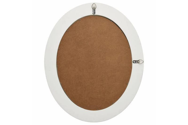 Vægspejl Barokstil 50X60 cm Hvid - Boligtilbehør - Spejle - Vægspejl