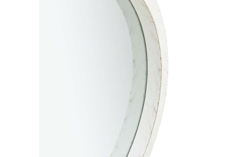 Vægspejl Med Strop 40 cm Hvid - Vægspejl - Entréspejl