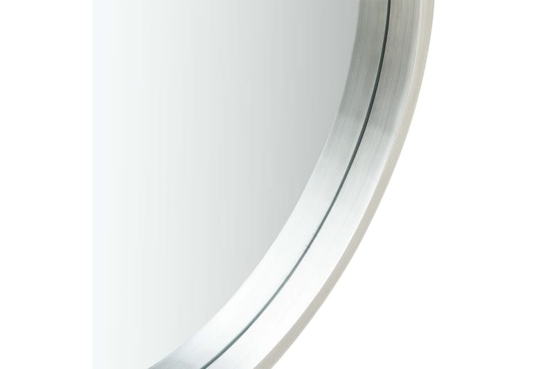 Vægspejl Med Strop 50 cm Sölvfarvet - Vægspejl - Entréspejl