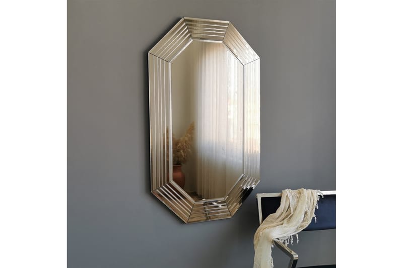 Windford Dekorationsspejl 100 cm - Bronze - Vægspejl - Entréspejl