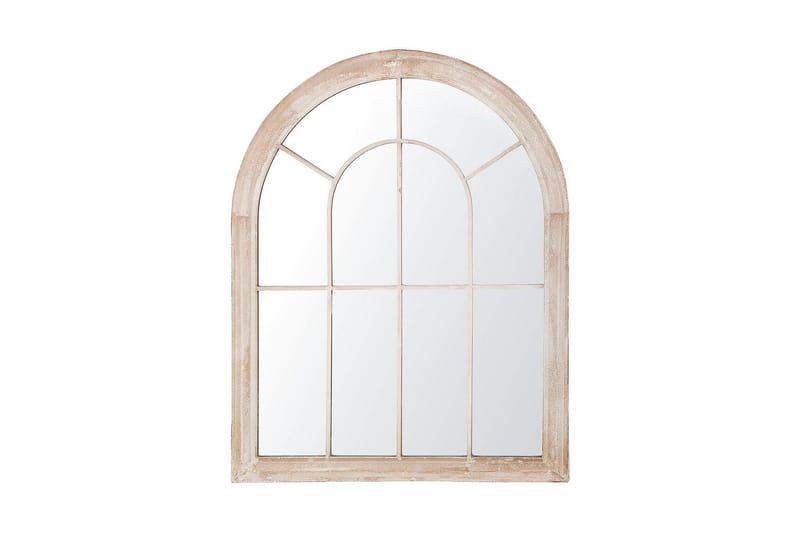 Yosiyah spejl 69x88 cm - Beige - Boligtilbehør - Spejle - Vægspejl
