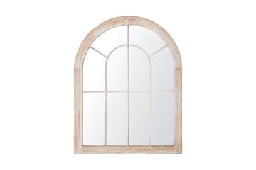 Yosiyah spejl 69x88 cm - Beige - Boligtilbehør - Spejle - Vægspejl