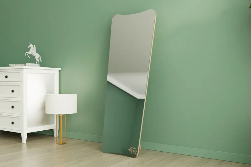 Vitros Væghængt Spejl Rektangulært 55 cm - Transparent - Boligtilbehør - Spejle - Helkropsspejl