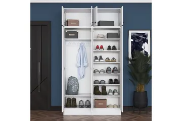 Thaven Smedejernsdetalje - Hvid - Opbevaring - Tøjopbevaring - Garderobeskabe - Garderobeskab & klædeskab