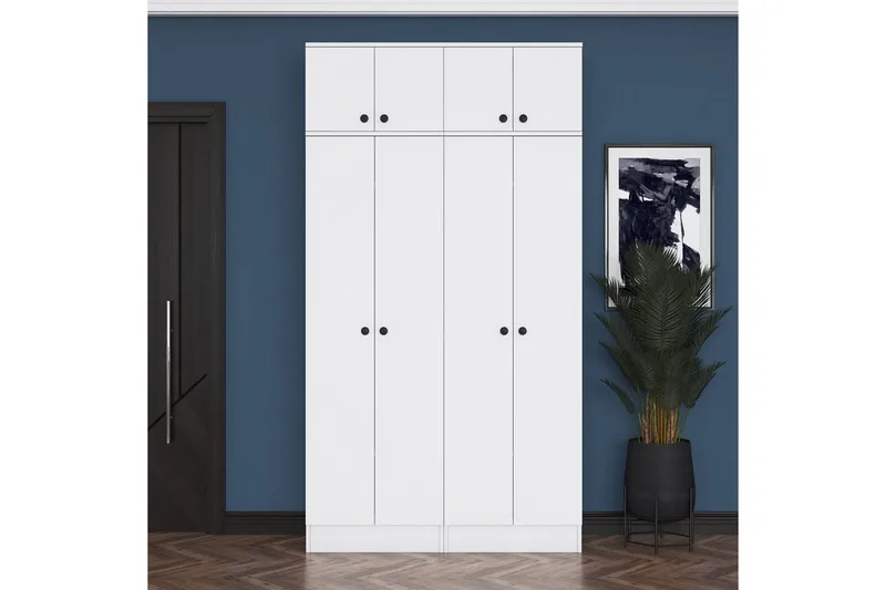 Thaven Smedejernsdetalje - Hvid - Opbevaring - Tøjopbevaring - Garderobeskabe - Garderobeskab & klædeskab