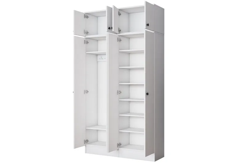 Thaven Smedejernsdetalje - Hvid - Opbevaring - Tøjopbevaring - Garderobeskabe - Garderobeskab & klædeskab