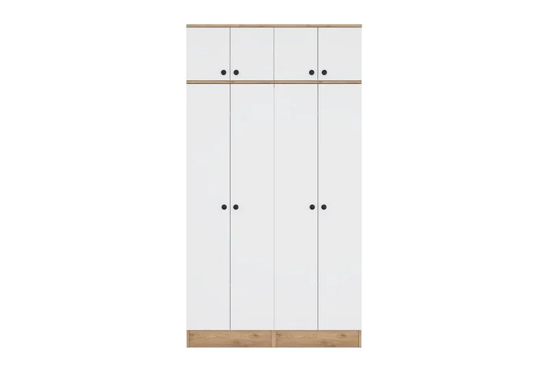 Thaven Smedejernsdetalje - Valnød/Hvid - Opbevaring - Tøjopbevaring - Garderobeskabe - Garderobeskab & klædeskab