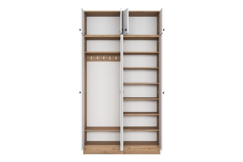 Thaven Smedejernsdetalje - Valnød/Hvid - Boligtilbehør - Dekoration