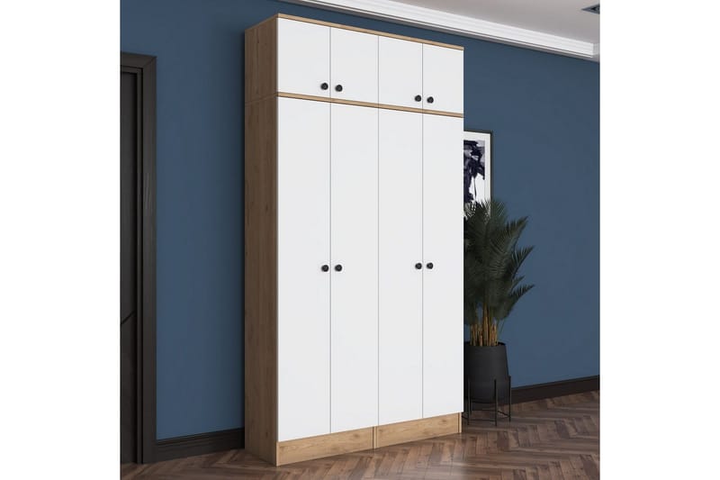 Thaven Smedejernsdetalje - Valnød/Hvid - Boligtilbehør - Dekoration