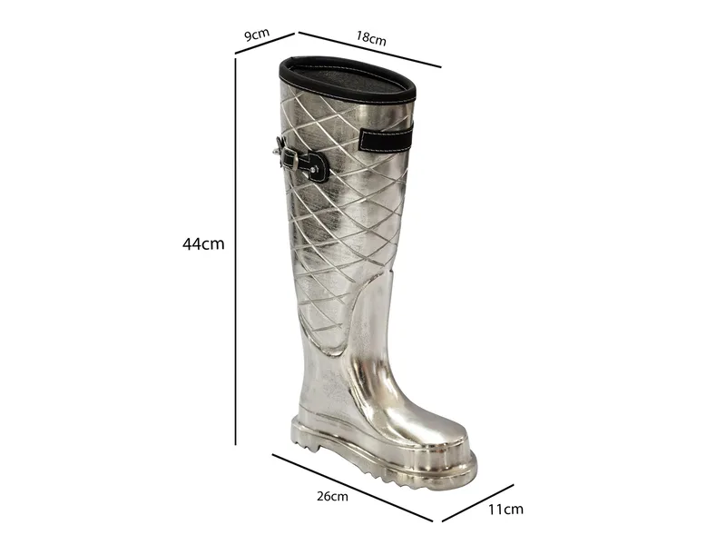 Tolven paraplystativ i aluminium 44 cm - sølv - Boligtilbehør - Dekoration