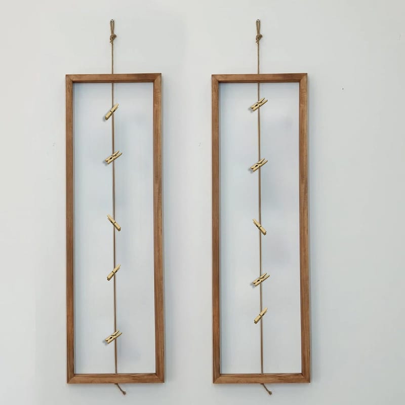 Dekorativ væghylde i træ Hanah Home Rafori (20 x 70 x 2 cm), undefined