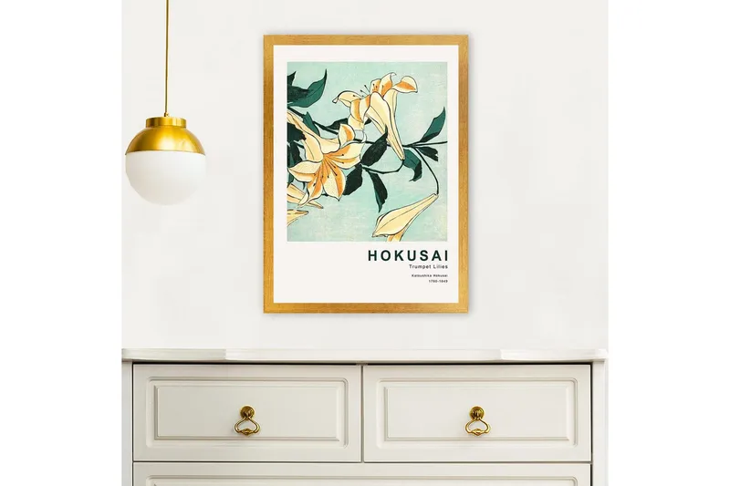 Dekorativt Indrammet Maleri Solmere Multifarvet - Multifarvet - Boligtilbehør - Vægdekoration - Rammer