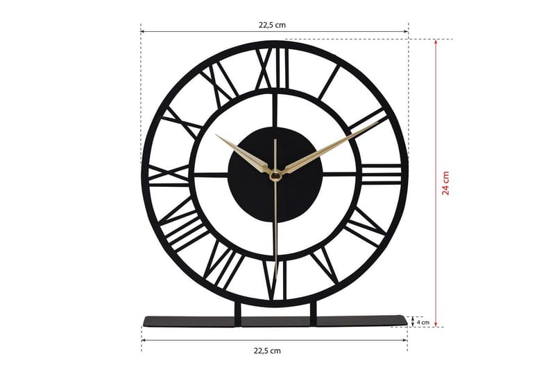 Edror Vægur 25 cm - Boligtilbehør - Vægdekoration - Vægure & Ure