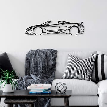 Dekorativ metal-vægdekoration Wallxpert McLaren (70 x 17 cm) - Boligtilbehør - Vægdekoration - Wallstickers