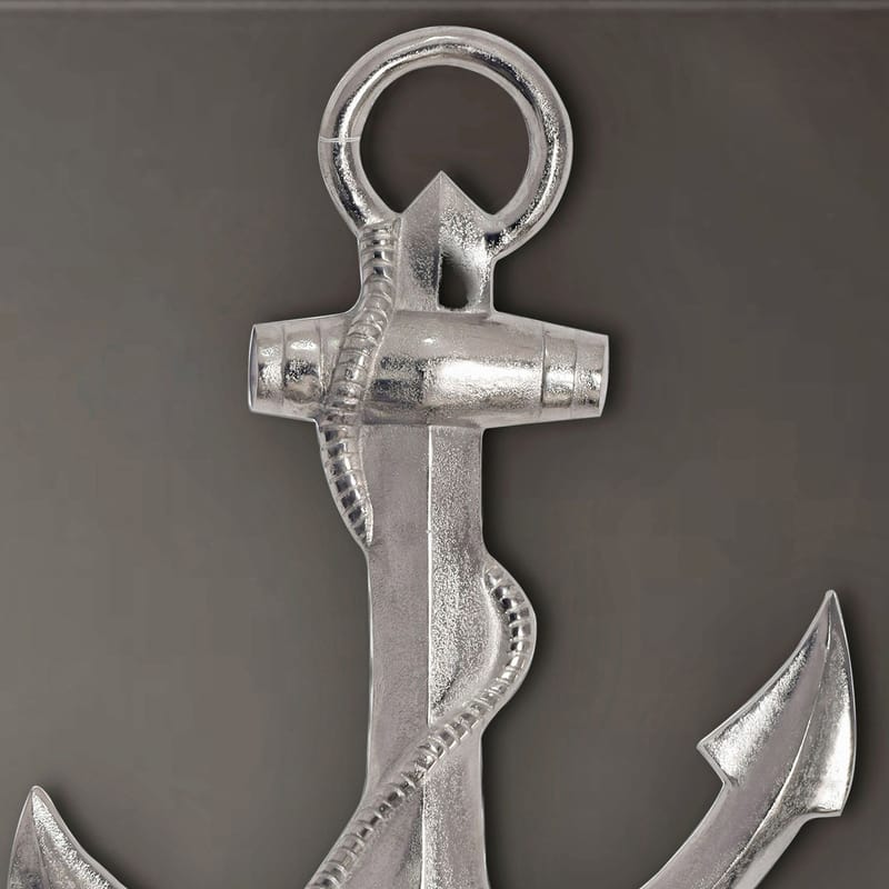 Eliena Vægdekoration 47 cm - Sølvfarvet - Boligtilbehør - Dekoration - Pynteting - Skulptur