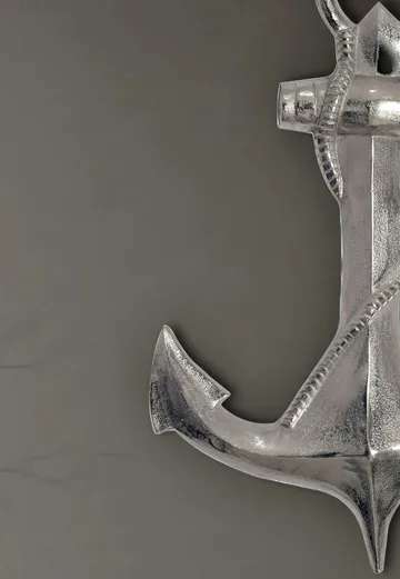 Eliena Vægdekoration 47 cm - Sølvfarvet - Boligtilbehør - Dekoration - Pynteting - Skulptur