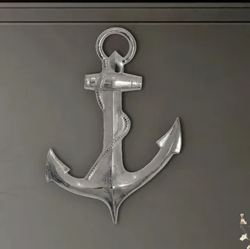 Eliena Vægdekoration 47 cm - Sølvfarvet - Boligtilbehør - Dekoration - Pynteting - Skulptur