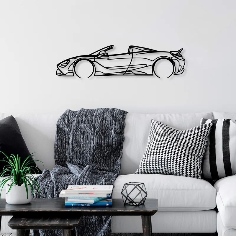 Decorative Metal Wall Accessory Wallxpert - Boligtilbehør - Vægdekoration - Klæbefolie - Selvklæbende folie
