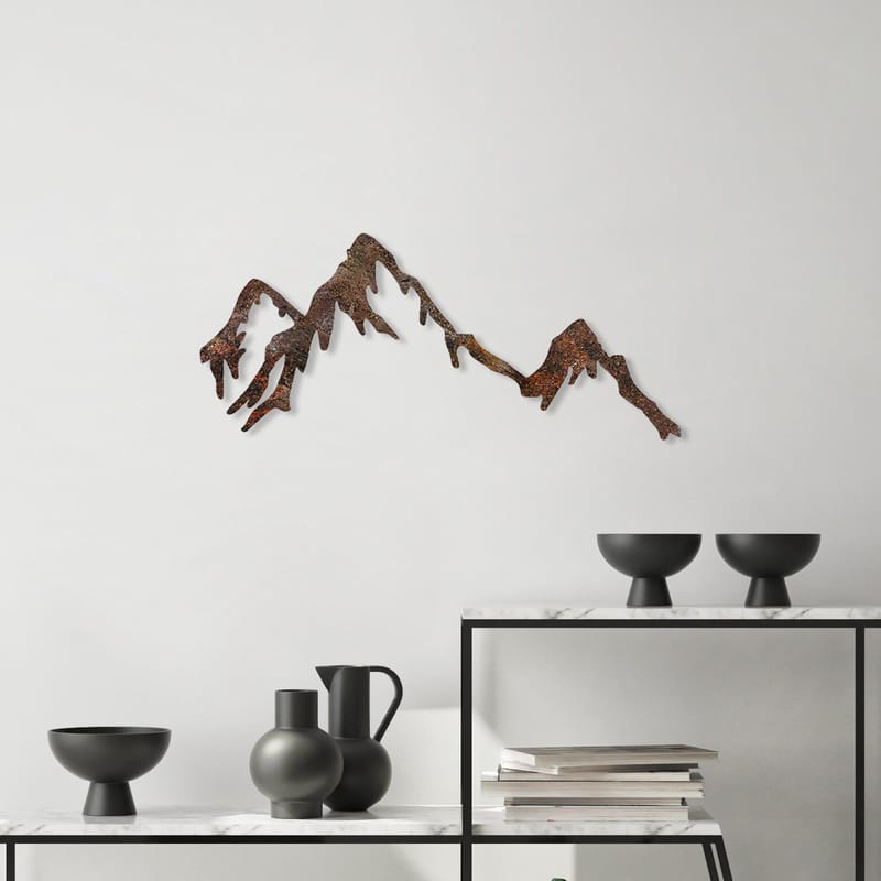Decorative Metal Wall Accessory Wallxpert - Boligtilbehør - Vægdekoration - Klæbefolie - Selvklæbende folie