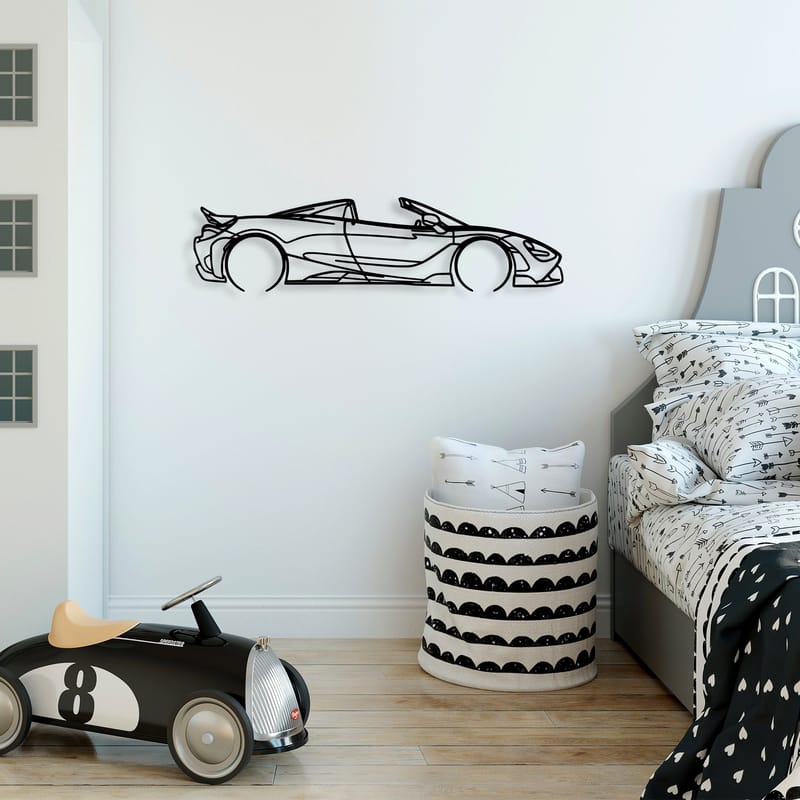 Decorative Metal Wall Accessory Wallxpert - Boligtilbehør - Vægdekoration - Klæbefolie - Selvklæbende folie