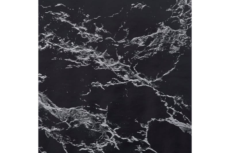selvklæbende folie til møbler 500x90 cm PVC sort sten - Sort - Selvklæbende folie - Klæbefolie
