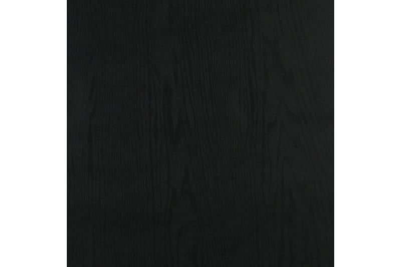 Selvklæbende møbelfolie 2 stk. 500x90 cm pvc mørkt træ - Sort - Boligtilbehør - Vægdekoration - Klæbefolie - Selvklæbende folie