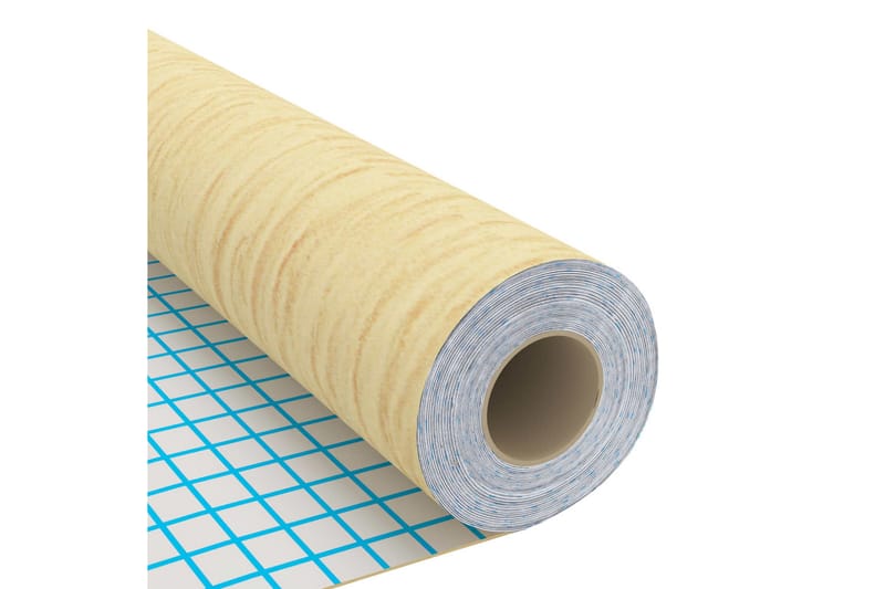Selvklæbende møbelfolie 2 stk. 500x90 cm pvc japansk egetræ - Beige - Boligtilbehør - V�ægdekoration - Klæbefolie - Selvklæbende folie