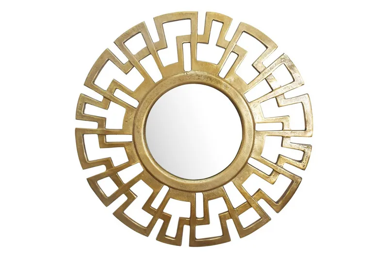 Spejl Wohnling Art Deco Rund 60 cm Moderne, undefined