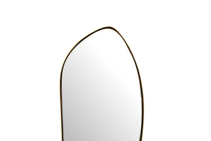 Spejl Wohnling Asymmetrisk metalramme oval 90 cm - Boligtilbehør - Spejle - Vægspejl