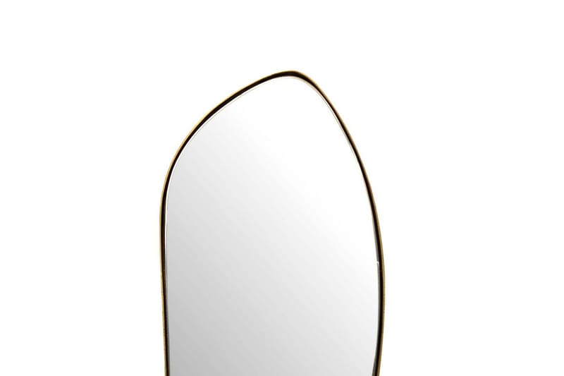 Spejl Wohnling Asymmetrisk metalramme oval 90 cm - Boligtilbehør - Vægdekoration - Klæbefolie - Selvklæbende folie