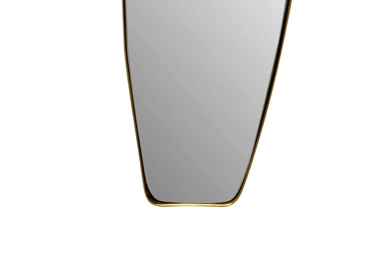 Spejl Wohnling Asymmetrisk metalramme oval 90 cm - Boligtilbehør - Spejle - Vægspejl