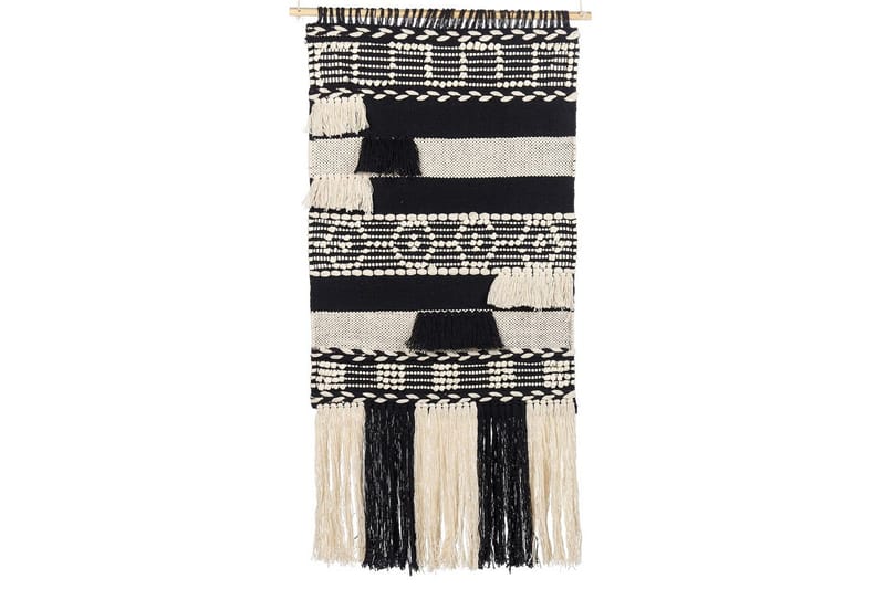 Väggdekoration i tyg Beliani Muridke Beige||Black, undefined