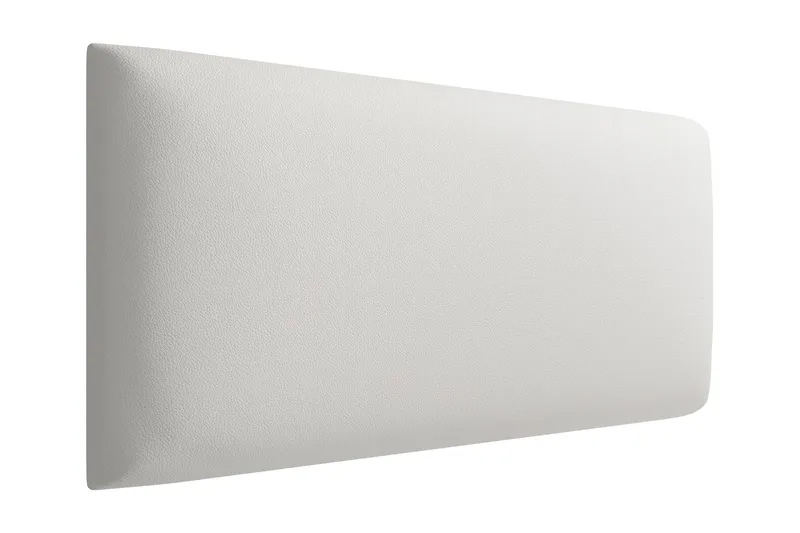 Lornel polstret vægpanel 60x30 cm - Hvid - Boligtilbehør - Vægdekoration