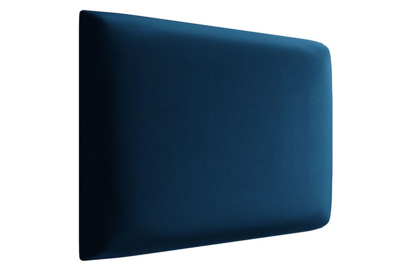 Lornel polstret vægpanel 40x30 cm - Blå - Boligtilbehør - Vægdekoration