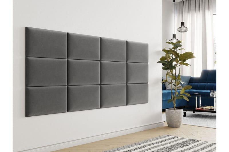 Lornel Polstret vægpanel 50x30 1 stk. - Boligtilbehør - Vægdekoration