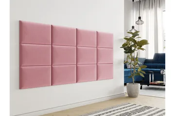 Lornel Polstret vægpanel 50x30 1 stk. - Boligtilbehør - Vægdekoration