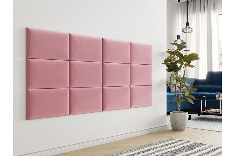 Lornel Polstret vægpanel 50x30 1 stk. - Boligtilbehør - Vægdekoration