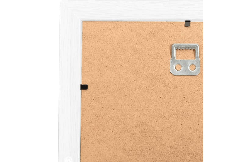 billedramme til 10x(13x18 cm) billeder MDF hvid - Hvid - Boligtilbehør - Vægdekoration - Rammer