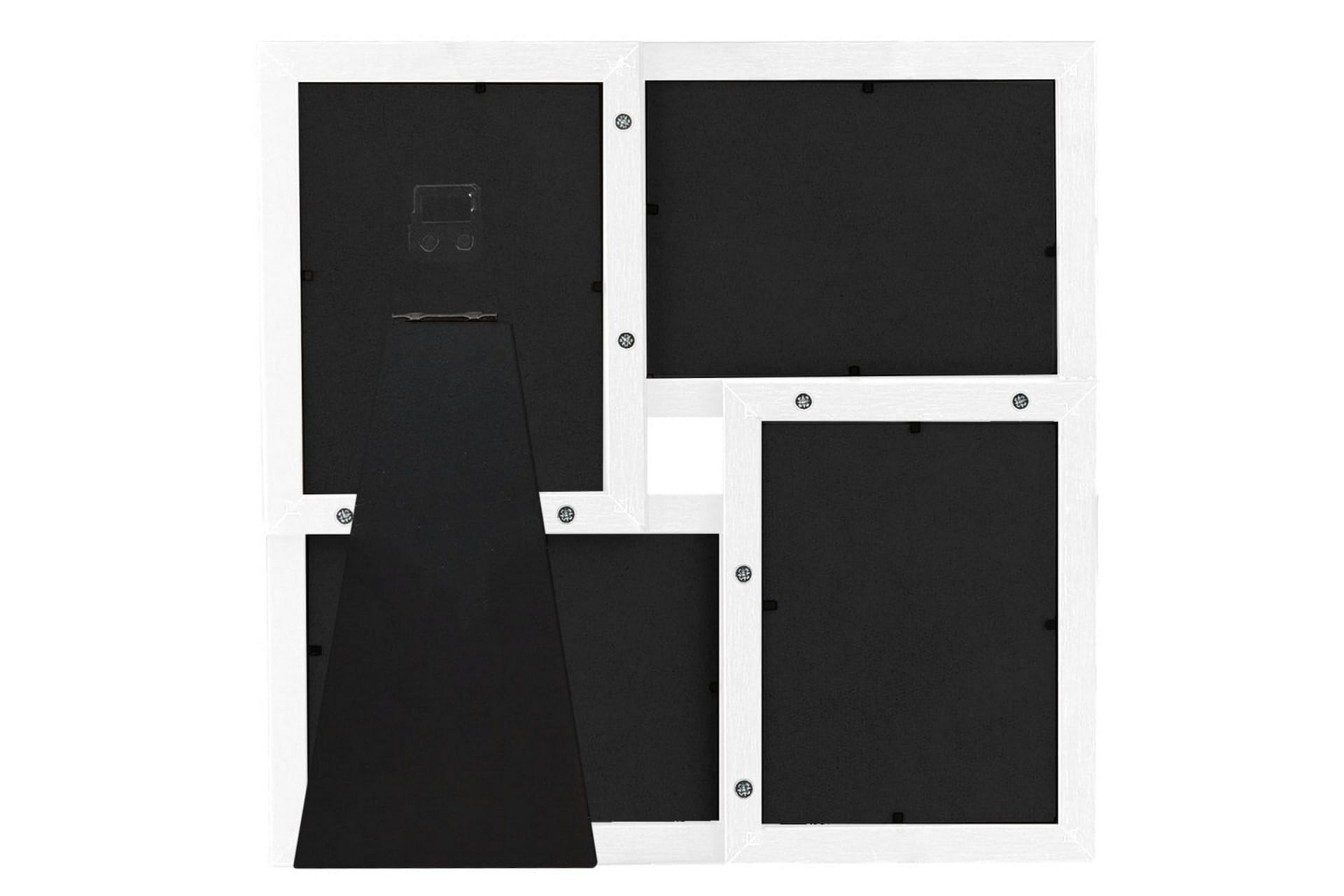 billedramme til 4x(10x15 cm) billeder MDF hvid - Hvid - Boligtilbehør - Vægdekoration - Rammer