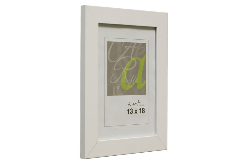 Trendline Billederamme MDF 13x18 cm - Hvid - Boligtilbehør - Vægdekoration - Rammer
