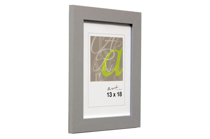 Trendline Billederamme MDF 13x18 cm - Sølv - Boligtilbehør - Vægdekoration - Rammer