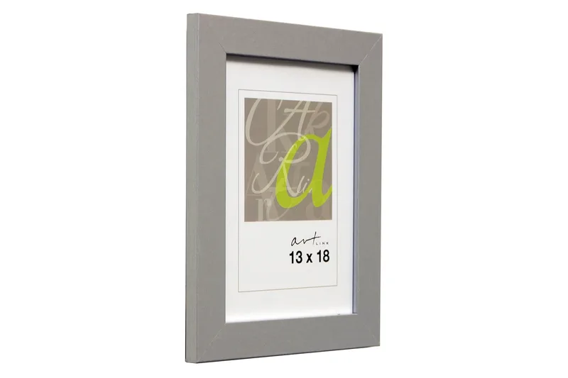 Trendline Billederamme MDF 13x18 cm - Sølv - Boligtilbehør - Vægdekoration - Rammer
