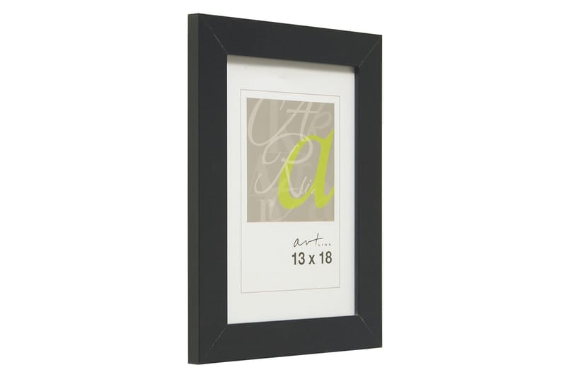 Trendline Billederamme MDF 13x18 cm, Sort