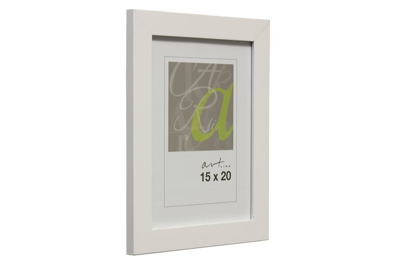 Trendline Billederamme MDF 15x20 cm - Hvid - Boligtilbehør - Vægdekoration - Rammer