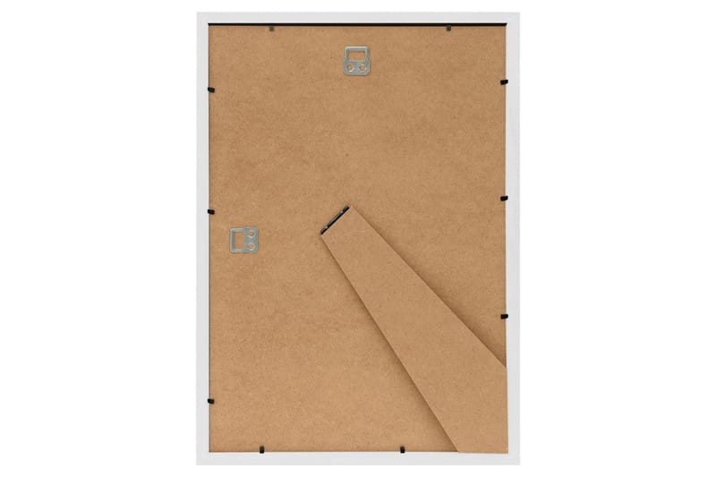 billedrammer 3 stk. til væg eller bord 18x24 cm - Hvid - Fotoramme - Ramme poster